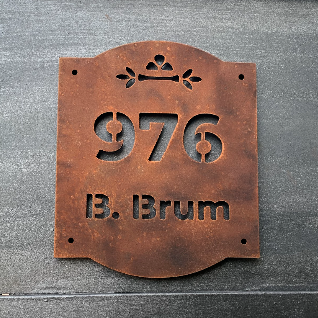 placas de puerta