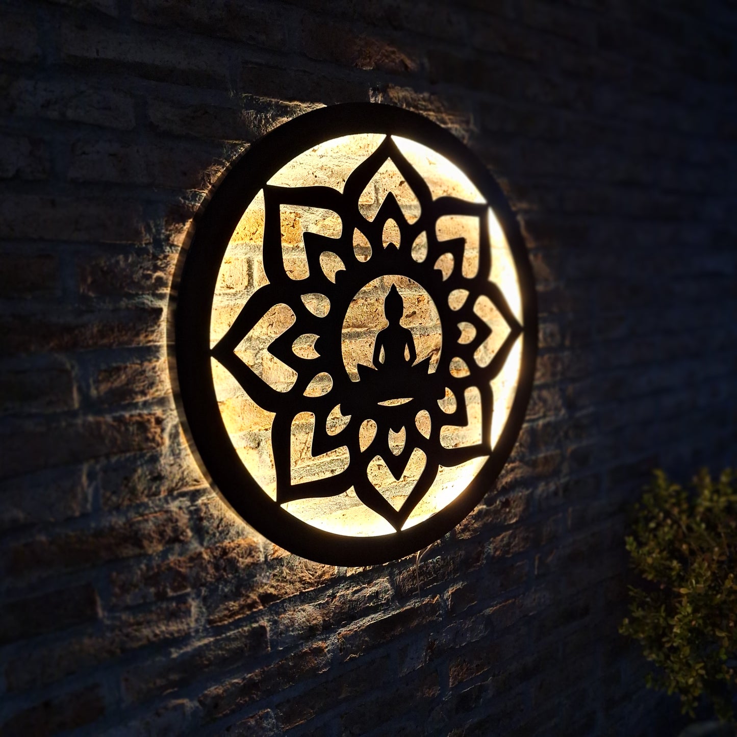 Buda Mandala en hierro