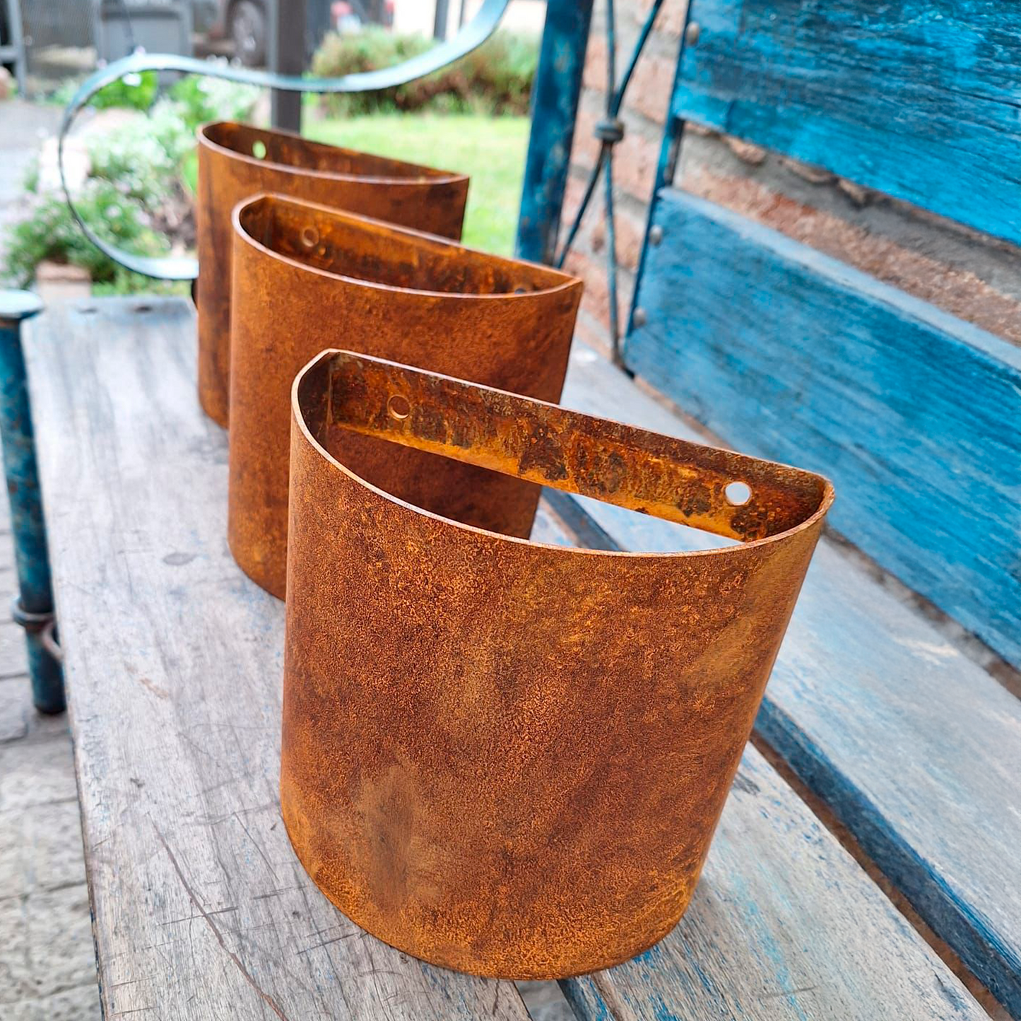APLIQUES EN ACERO CORTEN