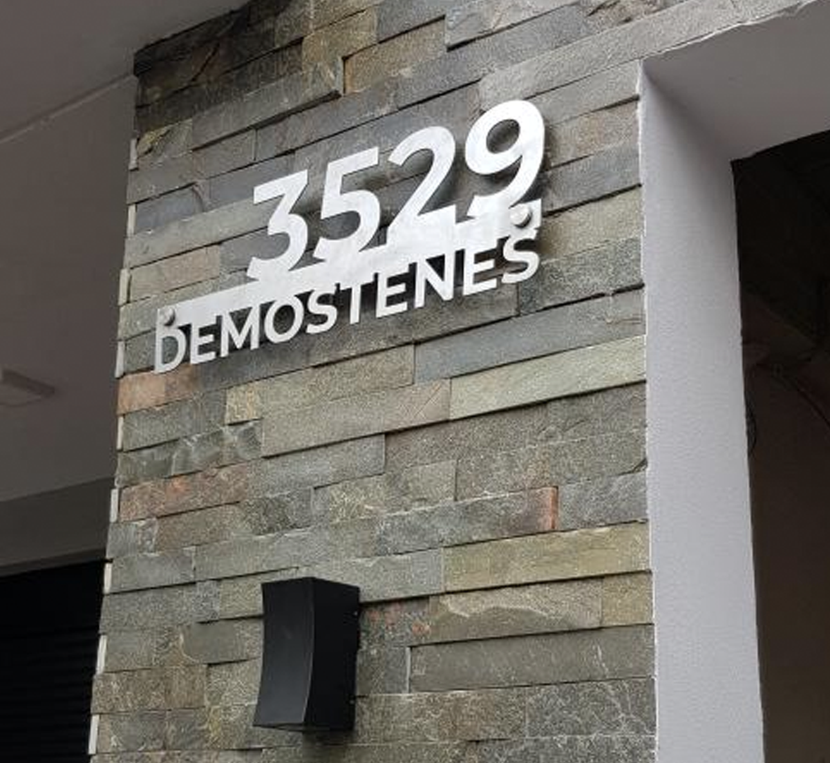 número de puerta