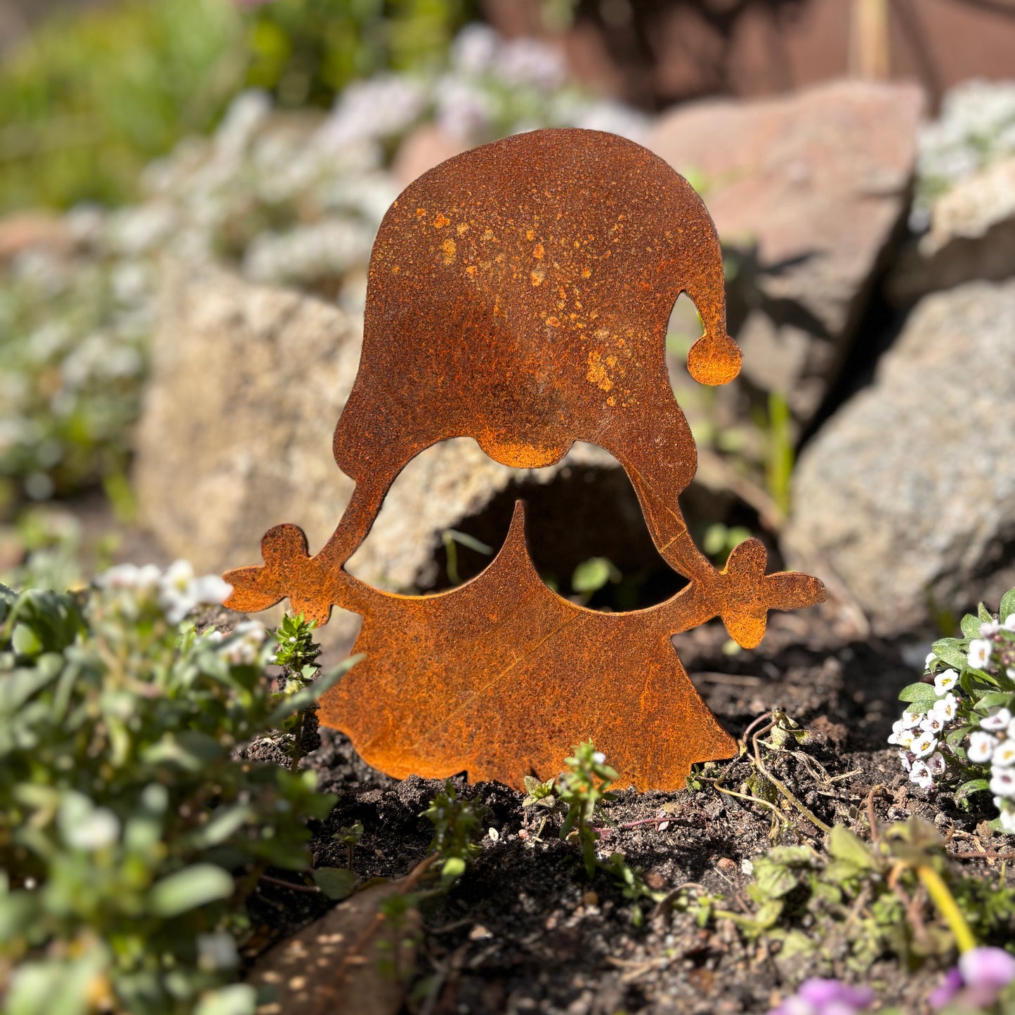 Tutores en acero corten - Modelo GNOMOS
