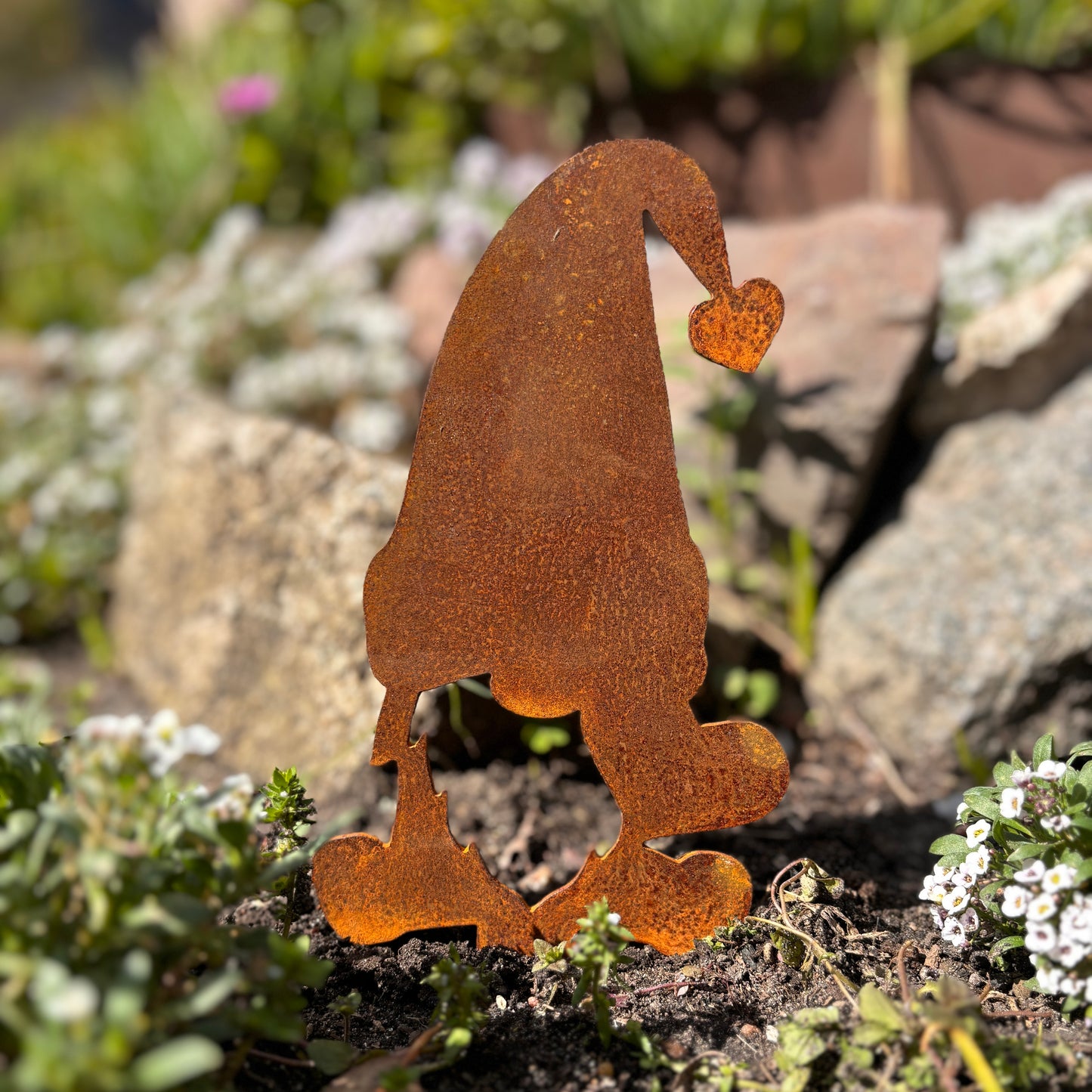 Tutores en acero corten - Modelo GNOMOS