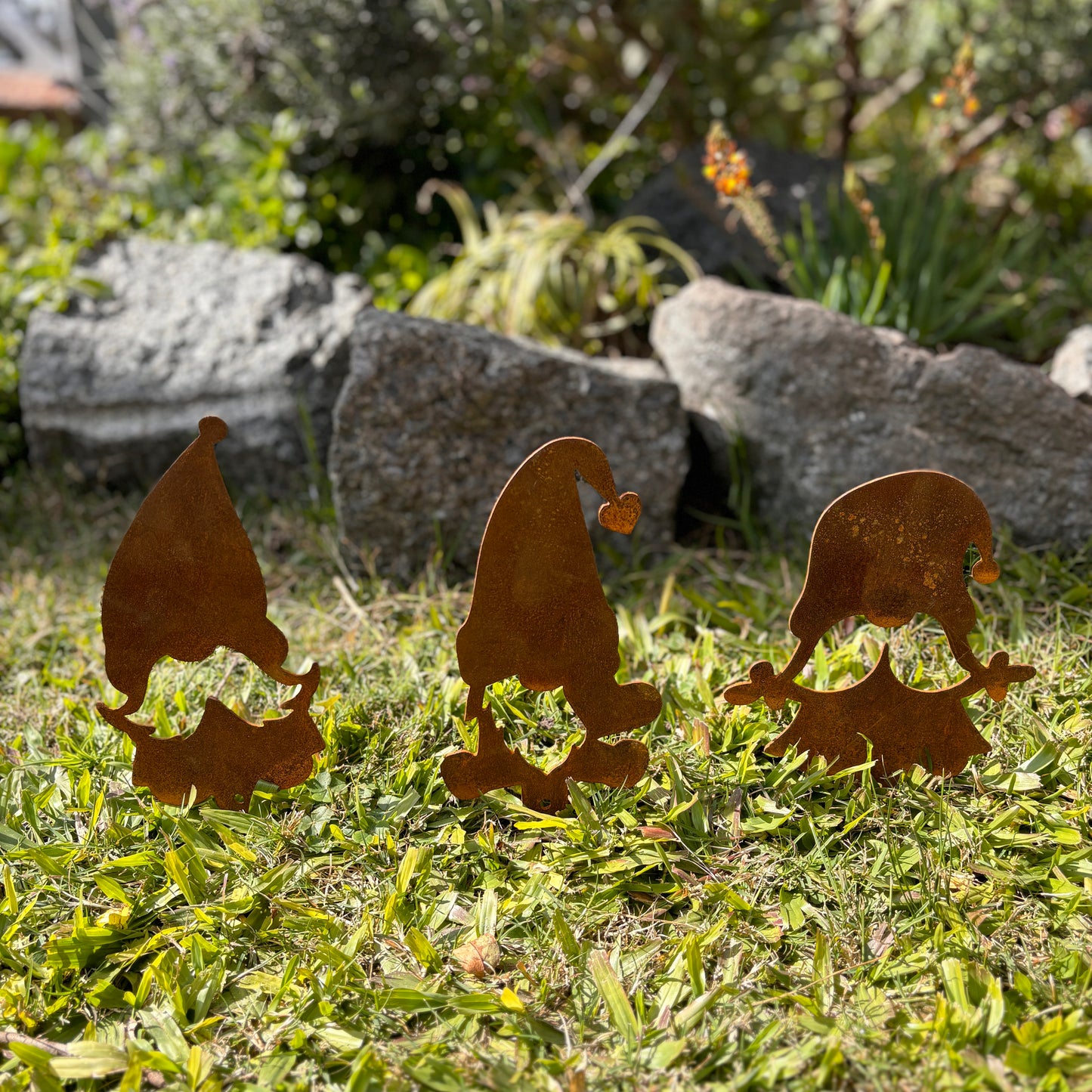PROMO 4x3 DE TUTORES EN ACERO CORTEN