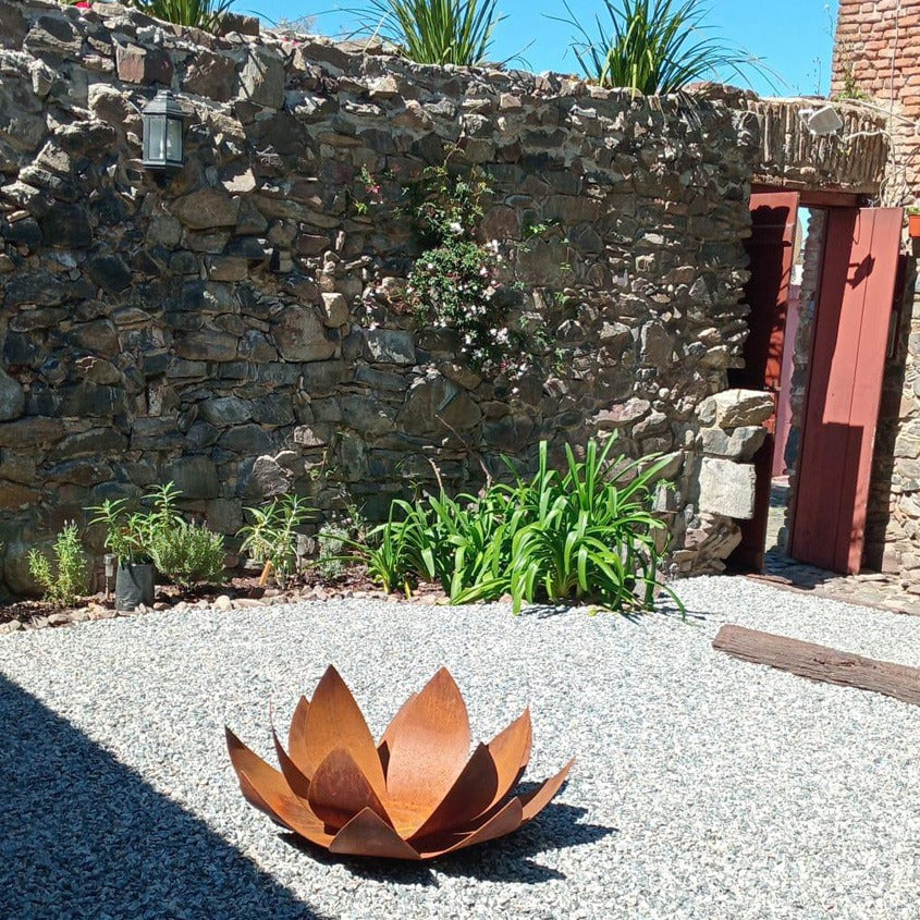 Fogón o escultura FLOR DE LOTO