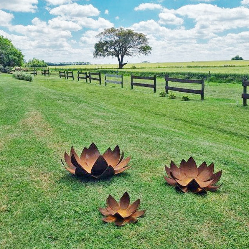 Fogón o escultura FLOR DE LOTO