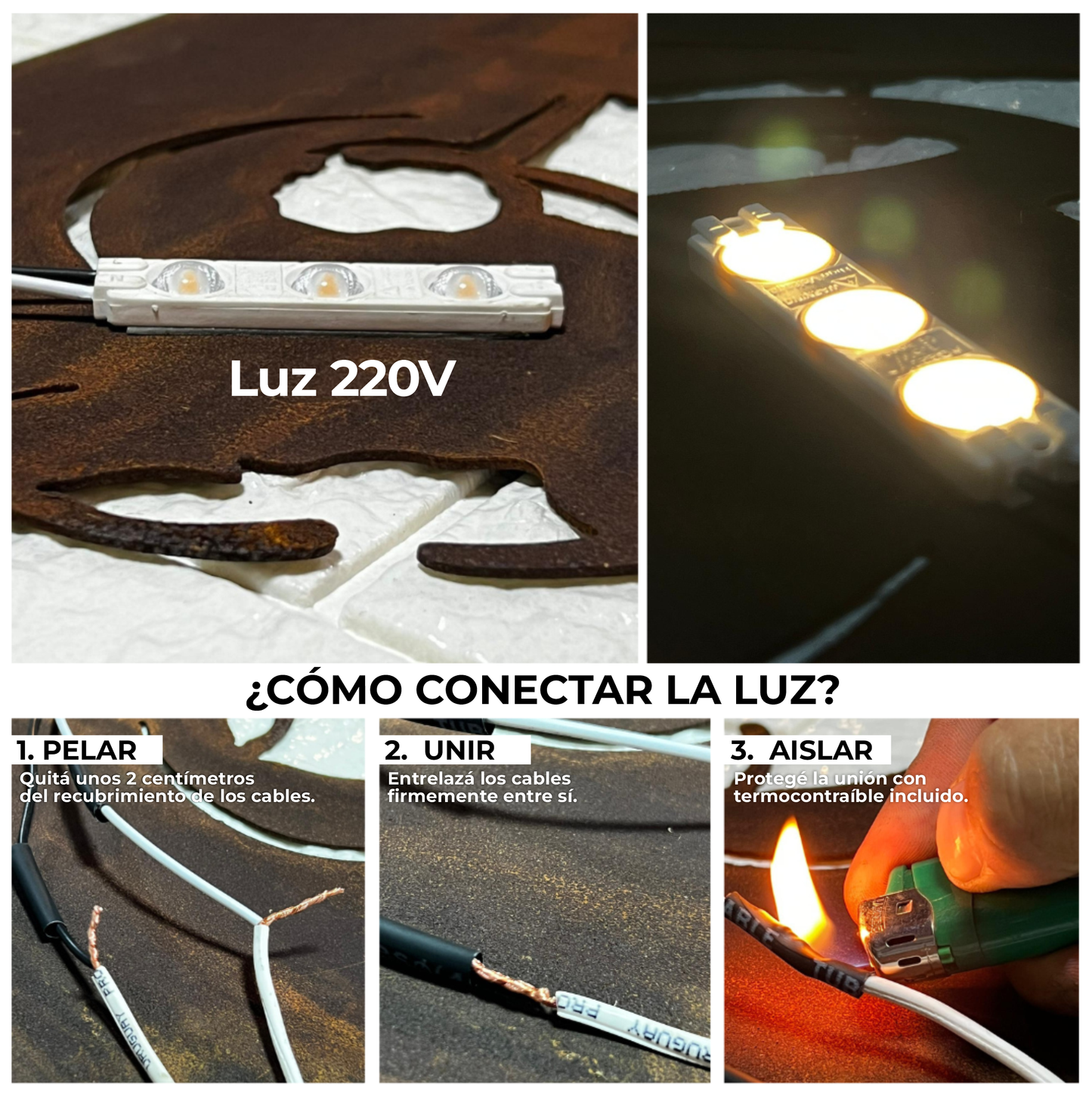 Virgen del Carmen en Acero Corten