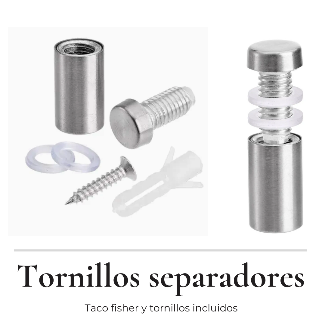 Placa Profesional Grabada en Acero Inoxidable