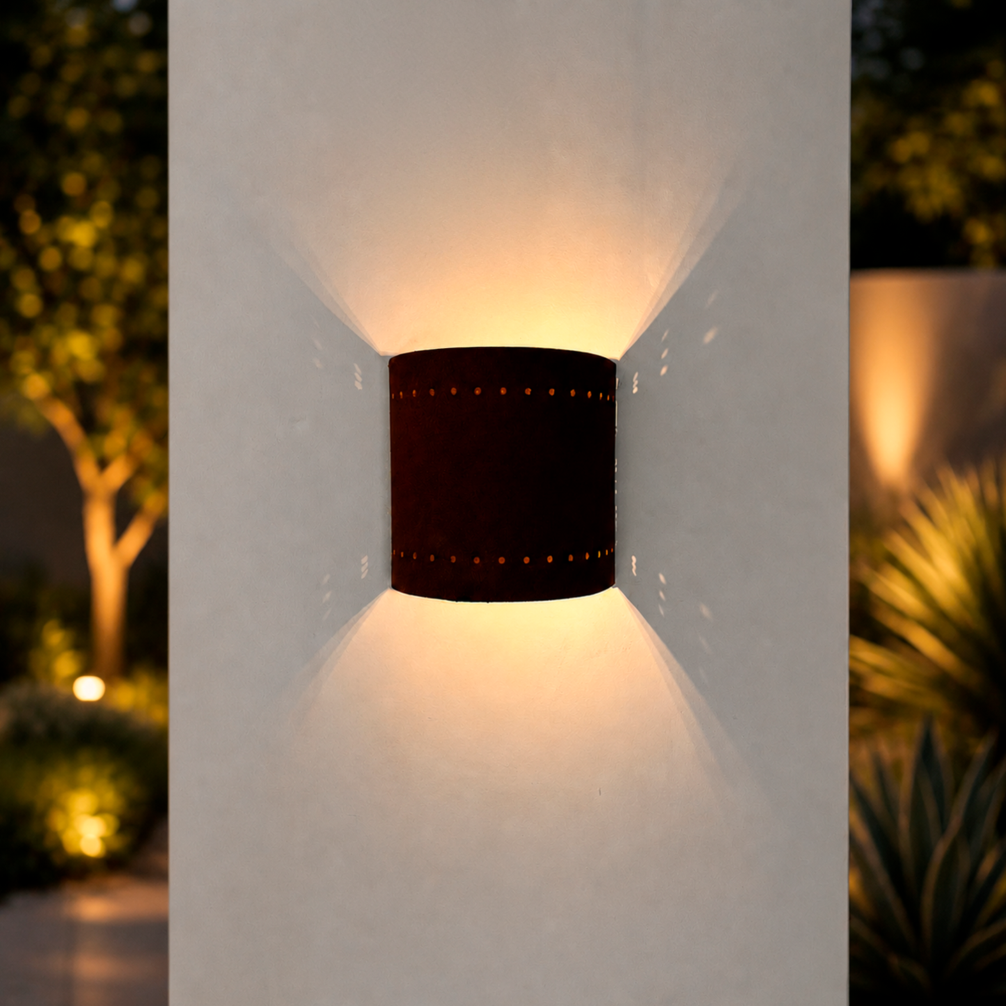 Apliques de Pared en Acero Corten