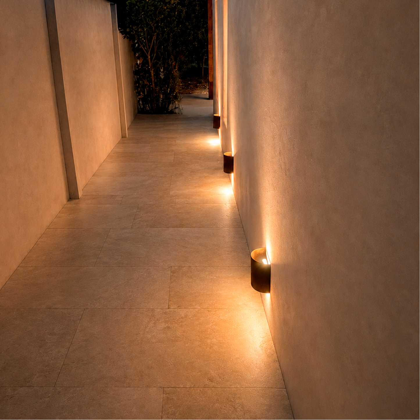 Apliques de Pared en Acero Corten