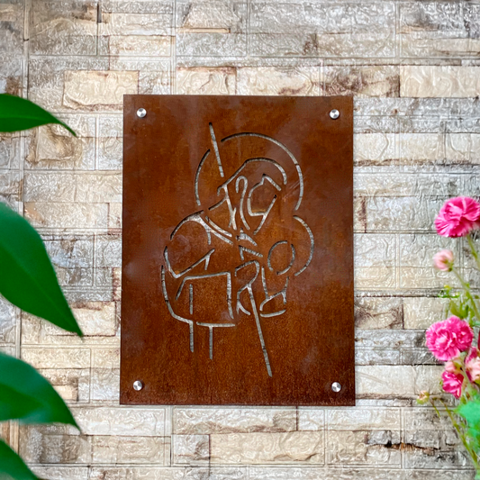 San José en Acero Corten