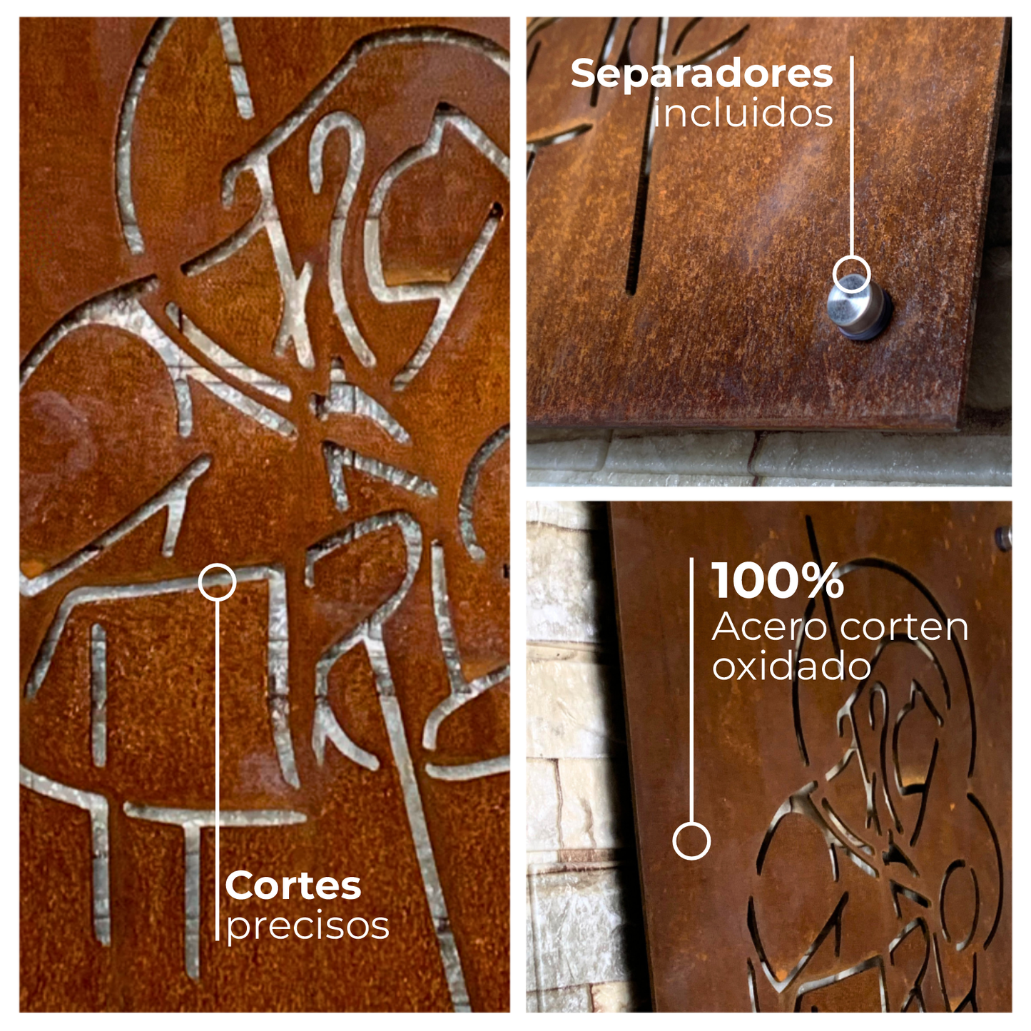 San José en Acero Corten