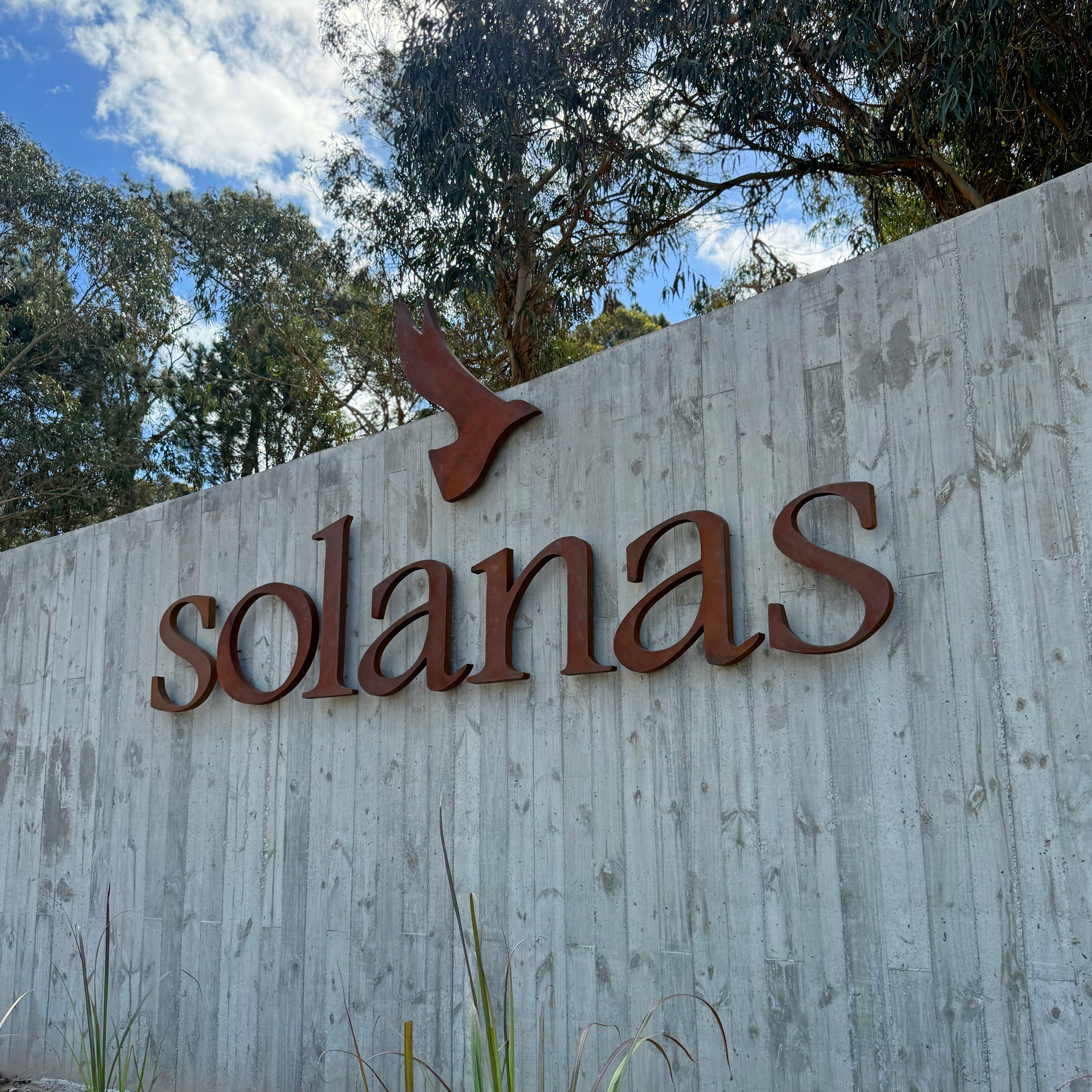 cartel en acero corten, corporeas corten