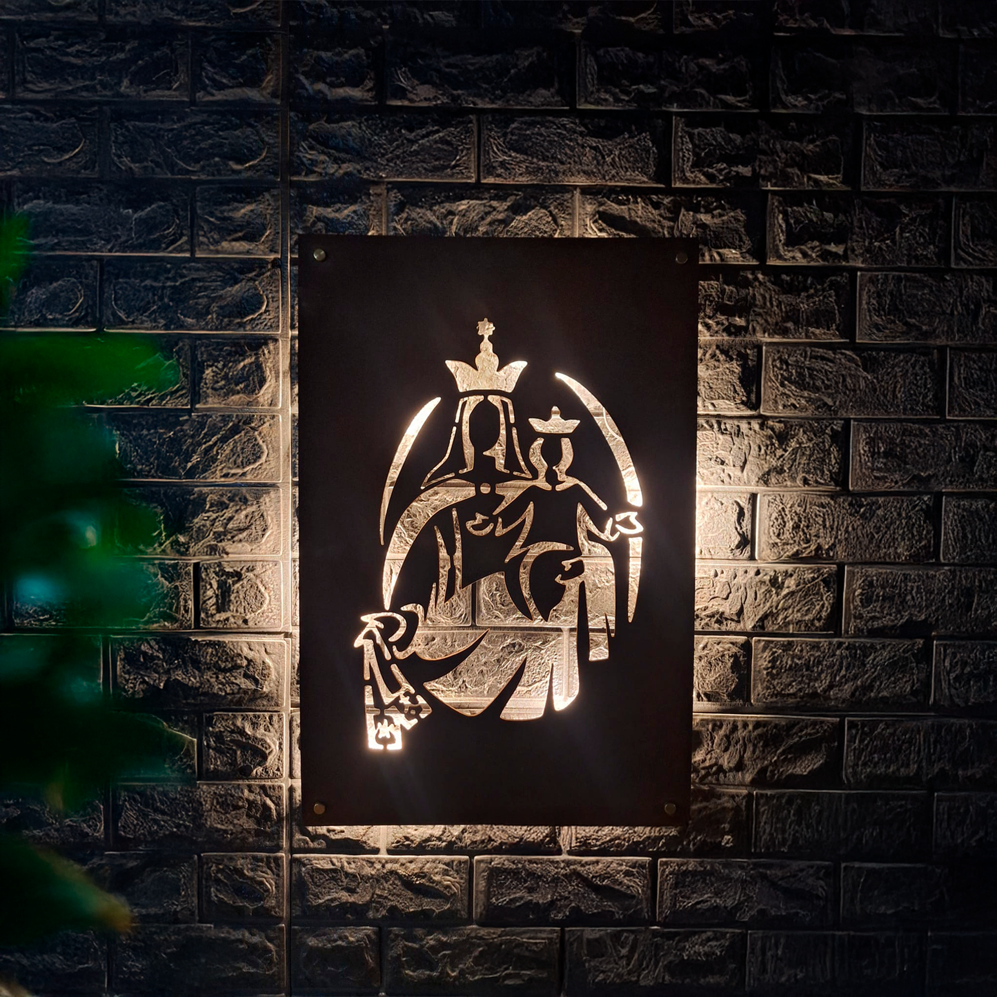 Virgen del Carmen en Acero Corten